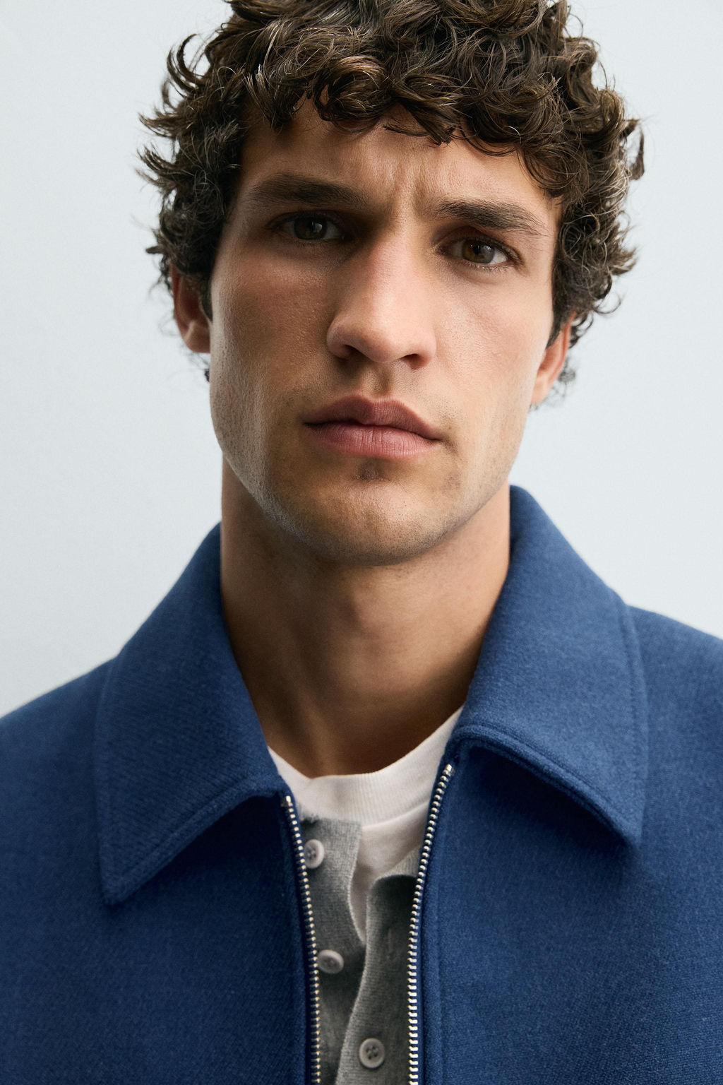 ZIP-UP WOOL EFFECT JACKET - Zara фото 6