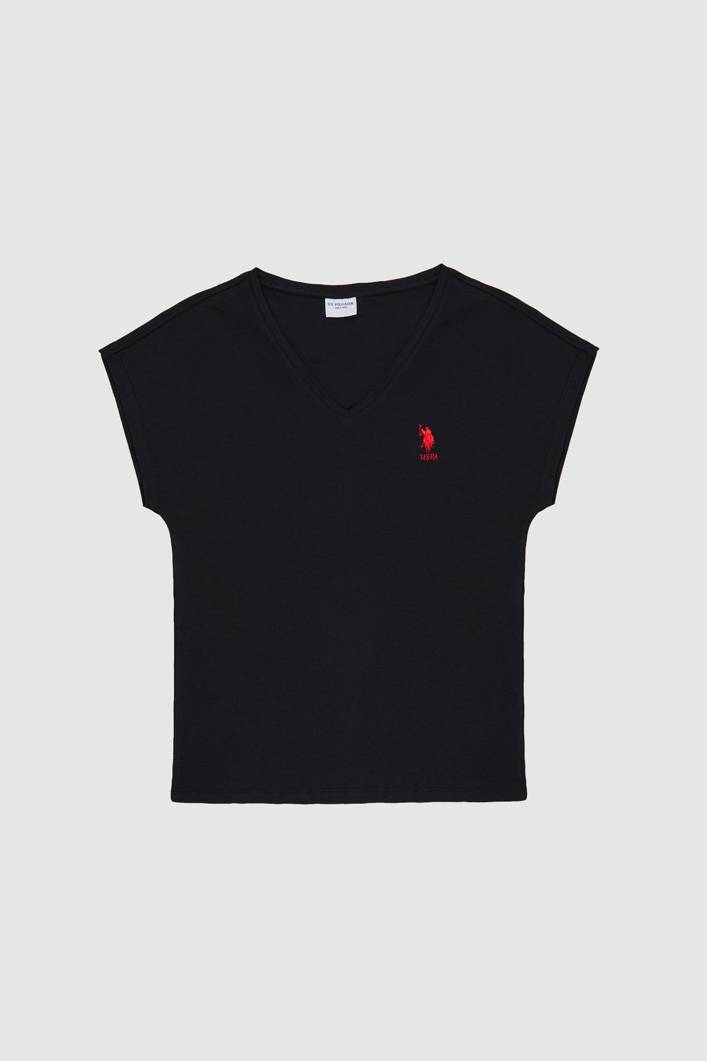 KadДn Siyah V Yaka Basic TiЕГrt - U.s. polo assn фото 2