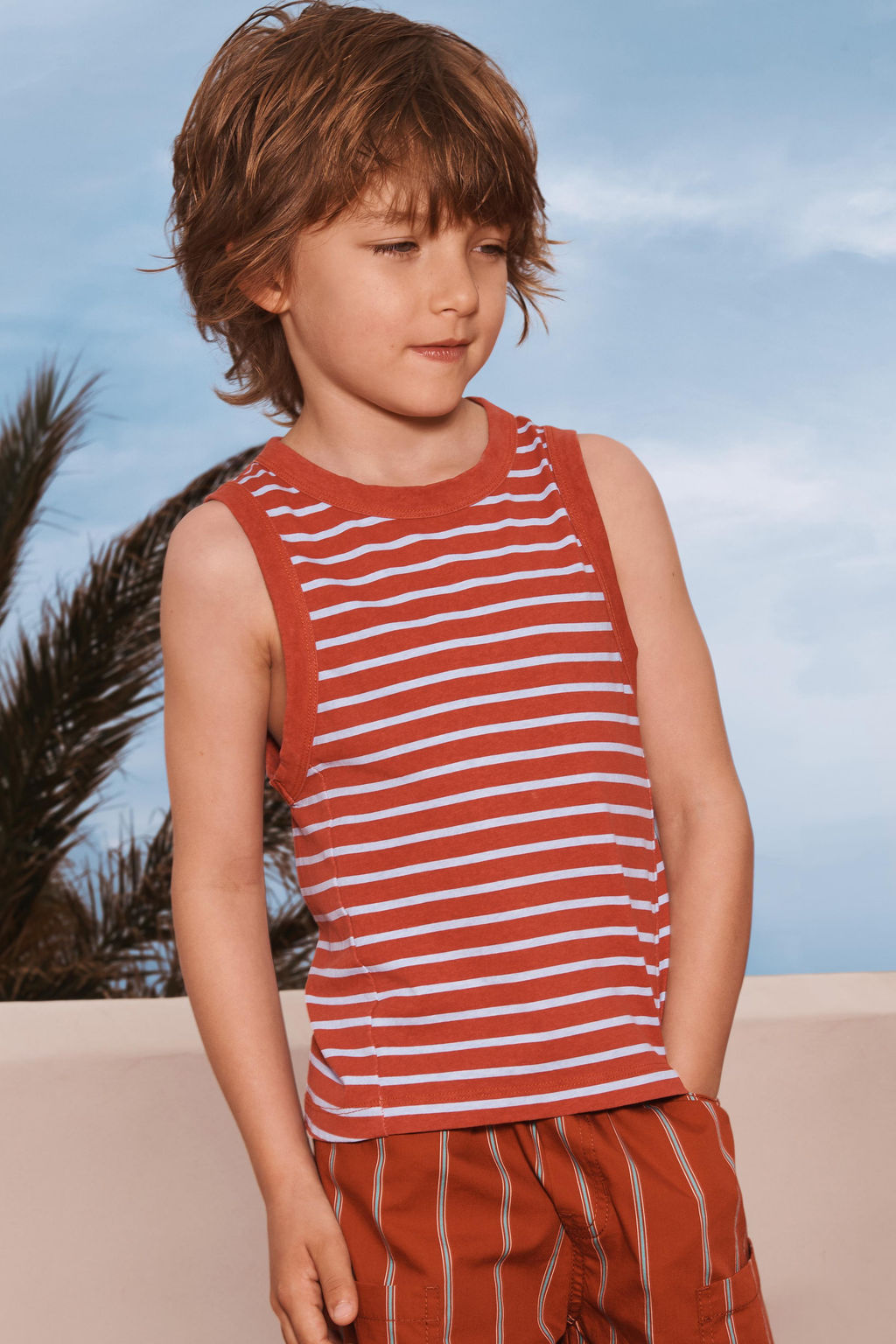 LIMITED EDITION CUT-OUT STRIPED T-SHIRT - Zara фото 3