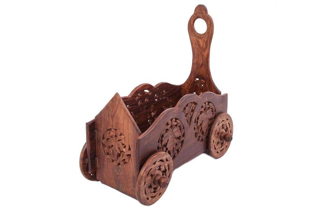 Подставка под газеты (дерево) № Мб281