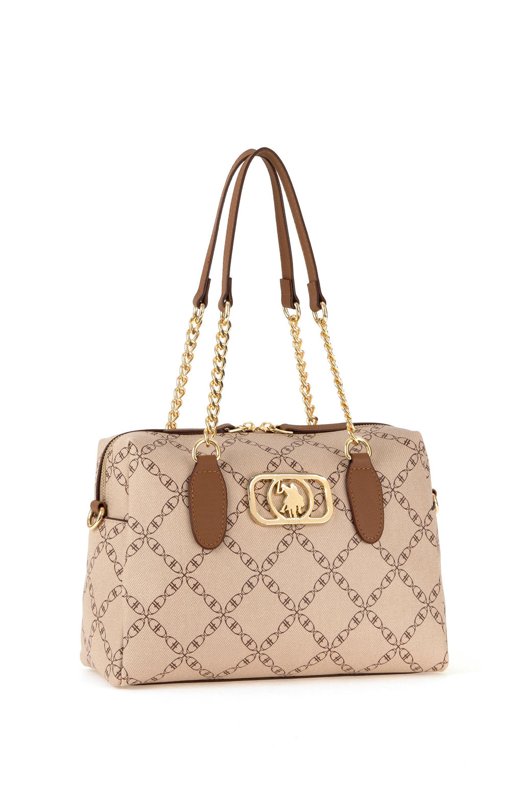 Женская бежевая сумка Неожиданная скидка в корзине - U.s. polo assn фото 4