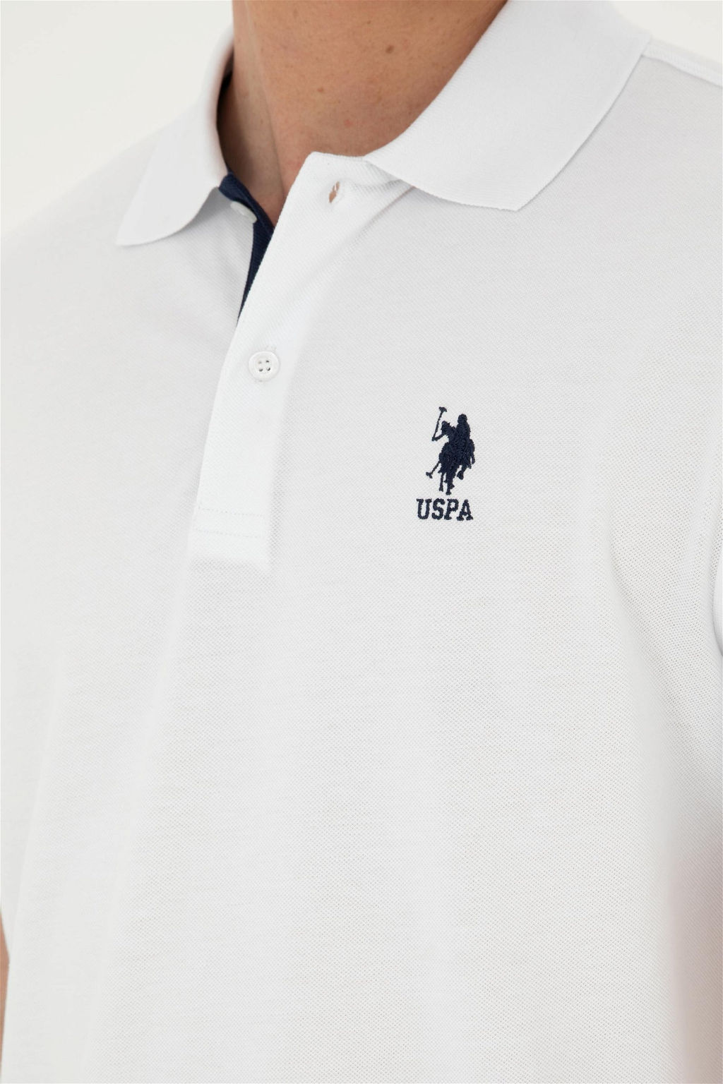 Футболка мужская U.S. Polo Assn белая  фото 7