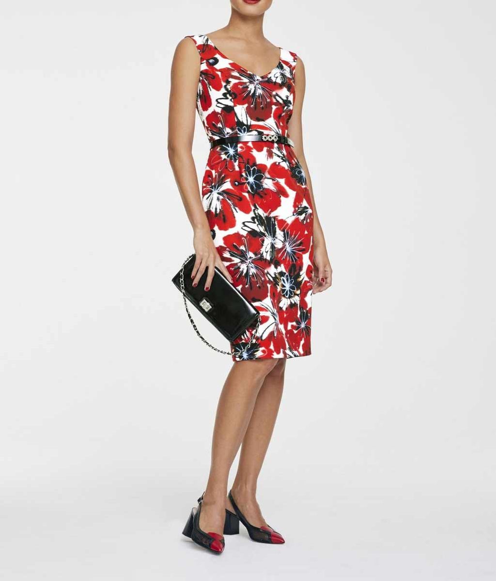 Платье, бело-красное - Heine фото 3