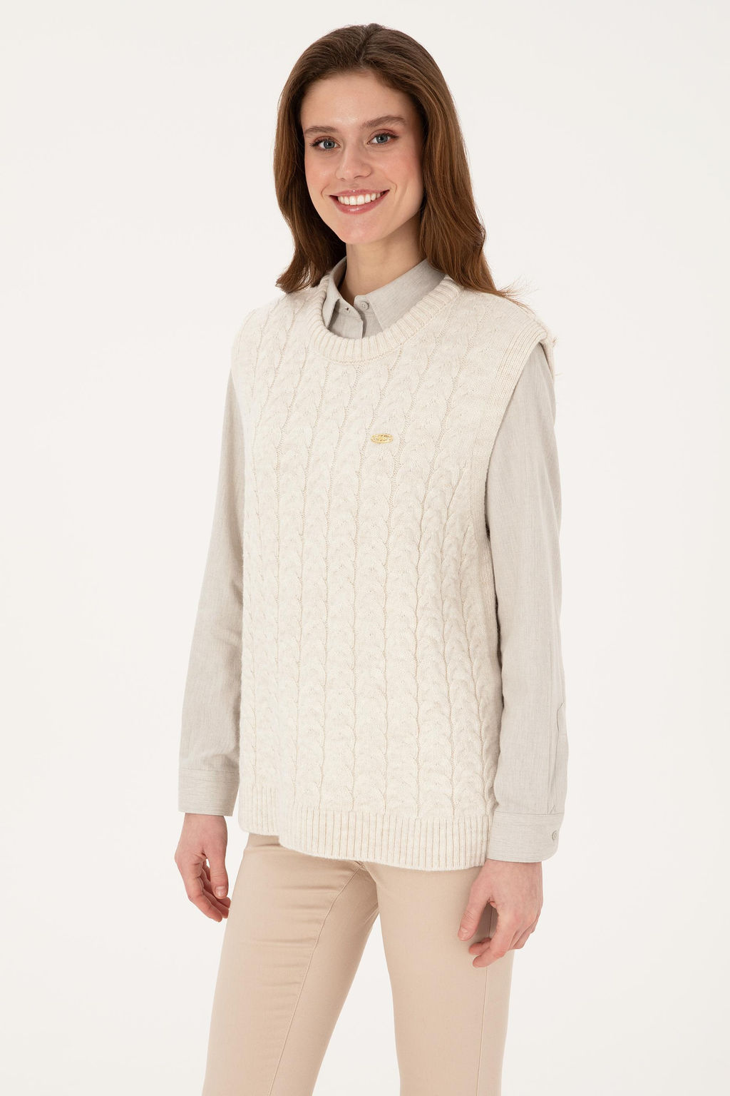 Kad_n Krem S_veter - U.s. polo assn фото 2