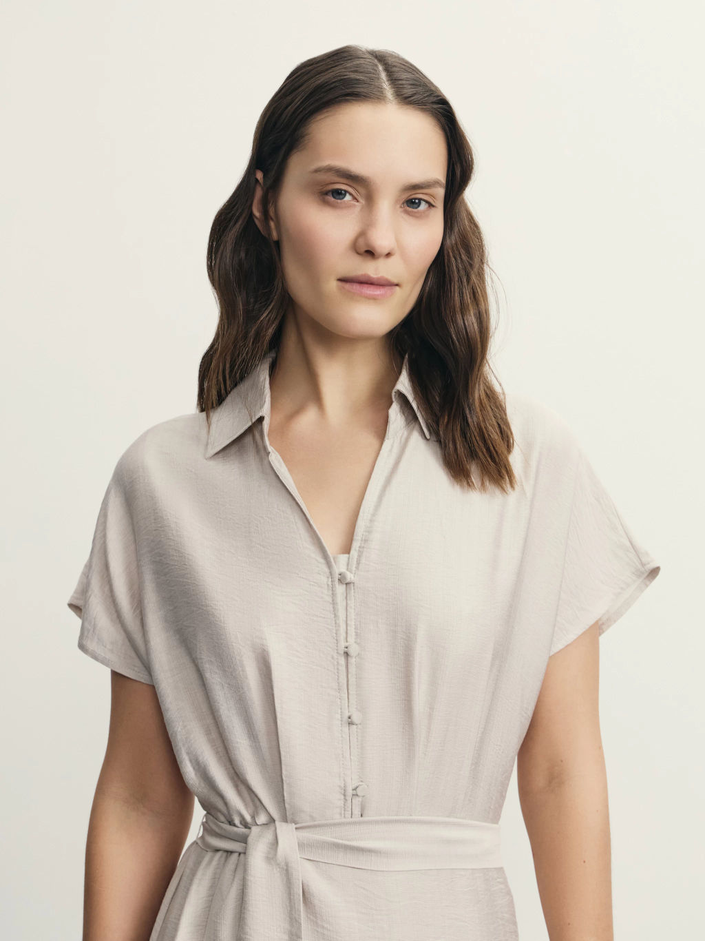 Платье-рубашка из вискозы / Zarina  фото 6