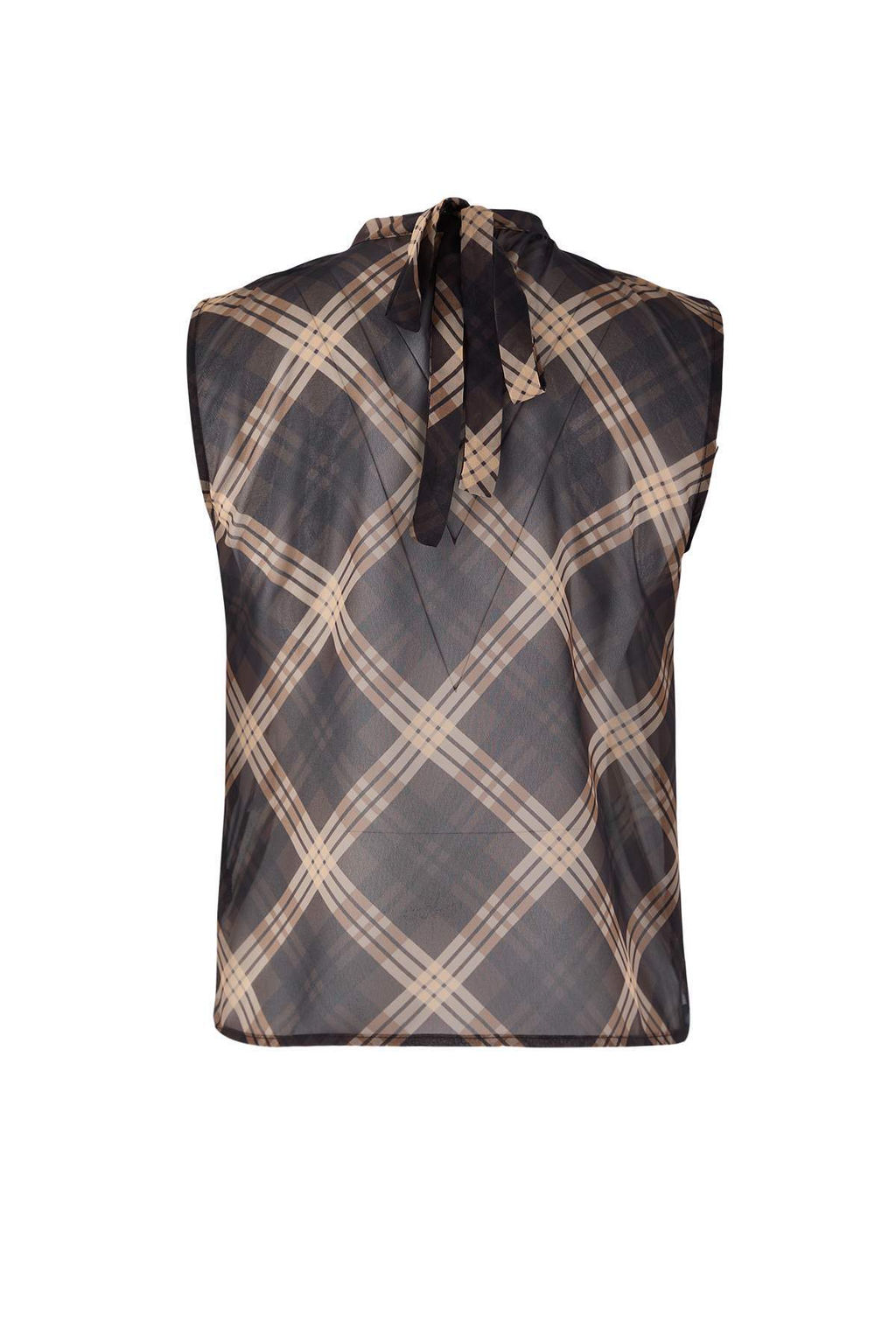 Kahverengi Dokuma Bluz TWOAW26BZ00298 - Trendyolmilla фото 2