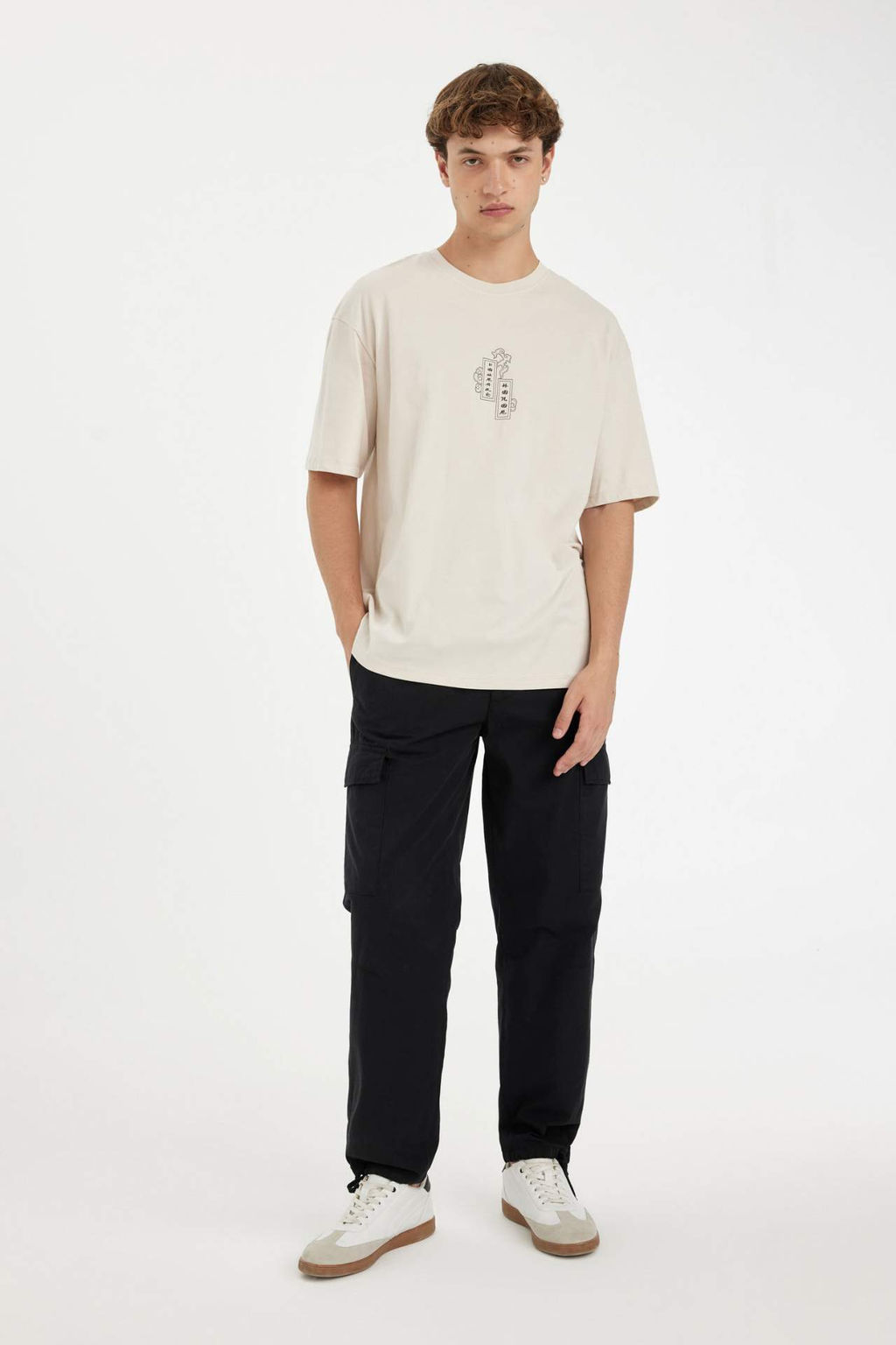 Pantolon Wide Leg Kargo Cepli Parasut Genis Bol Paca - Defacto фото 2