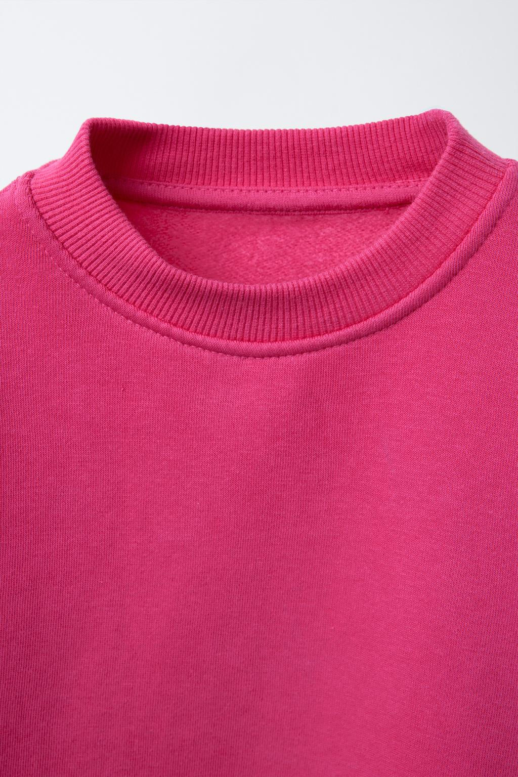 PLAIN SWEATSHIRT - Zara фото 12