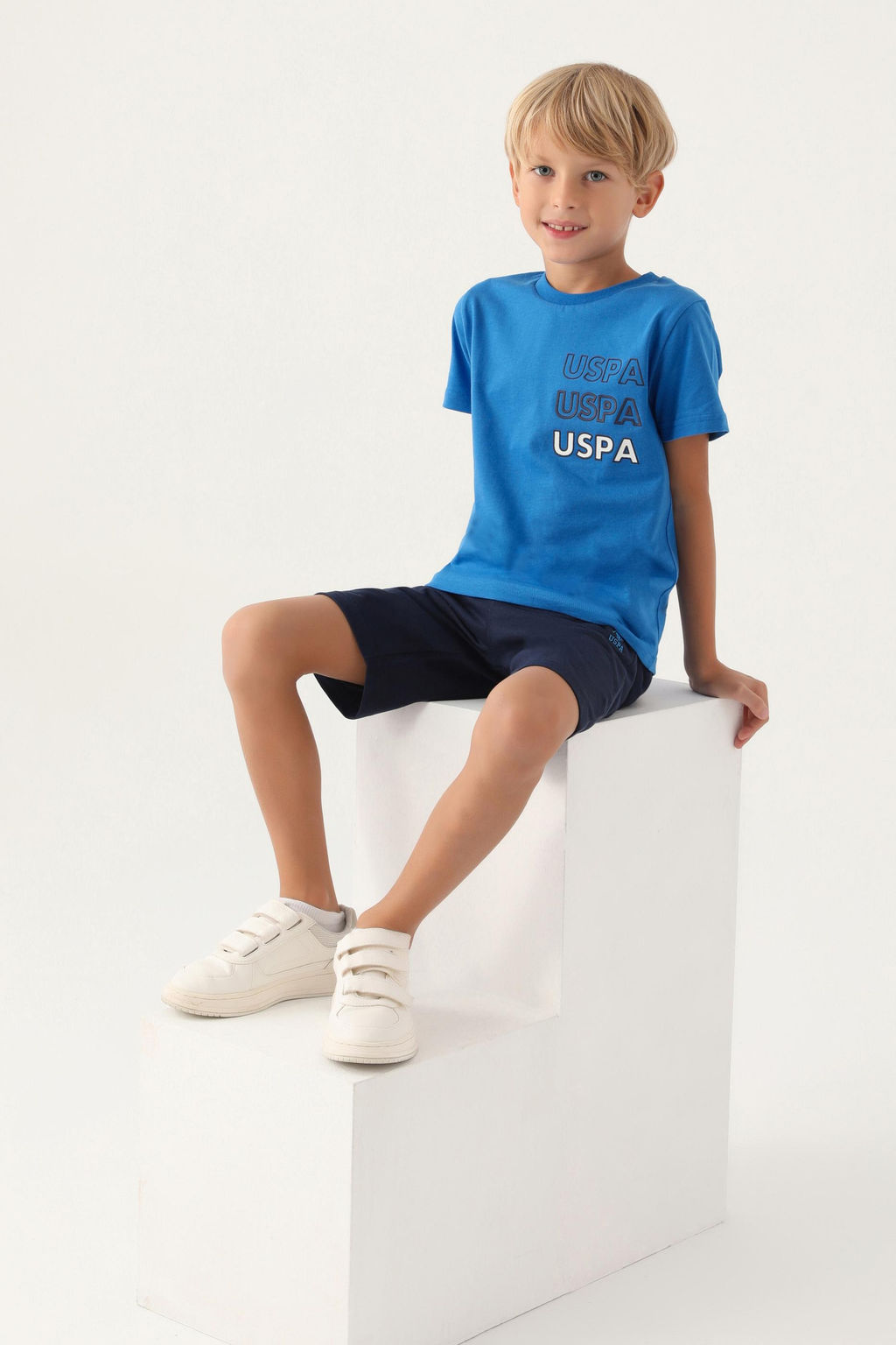 Erkek _ocuk _ndigo Pijama Tak_m_ Sepette S_rpriz _ndirim - U.s. polo assn фото 3