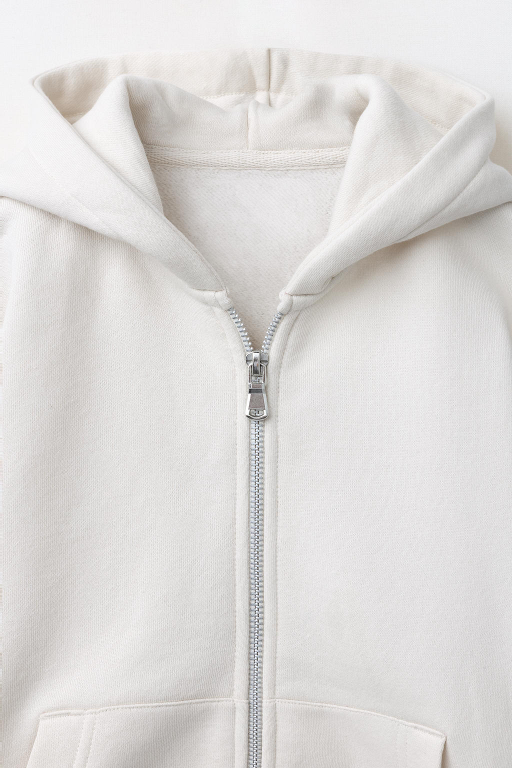 SUDADERA CREMALLERA B?SICA / Crudo - Zara фото 5