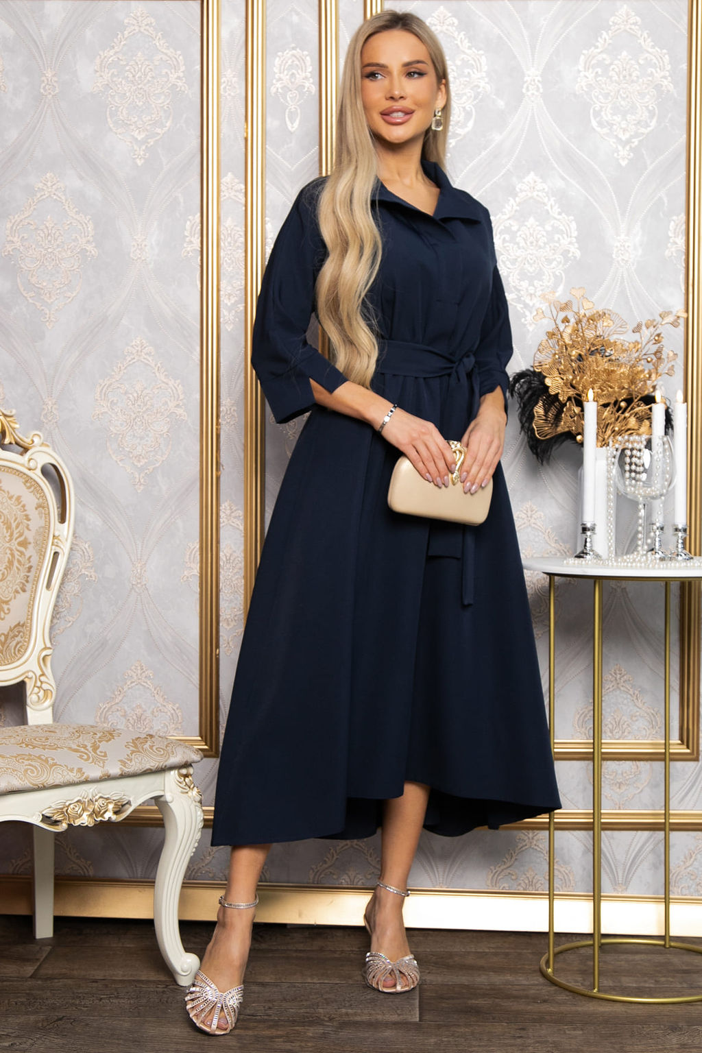 Платье Лорита (темно-синее) П14864-16М - Lt collection фото 9