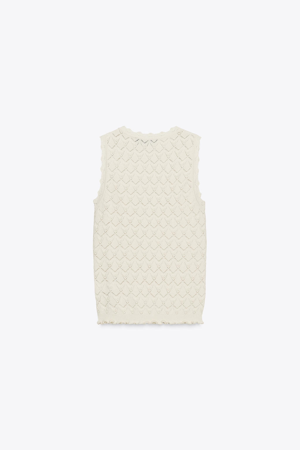 POINTELLE KNIT TOP - Zara фото 5