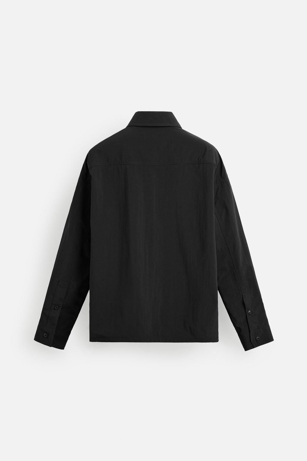 TECHNICAL OVERSHIRT WITH ZIP - Zara фото 16