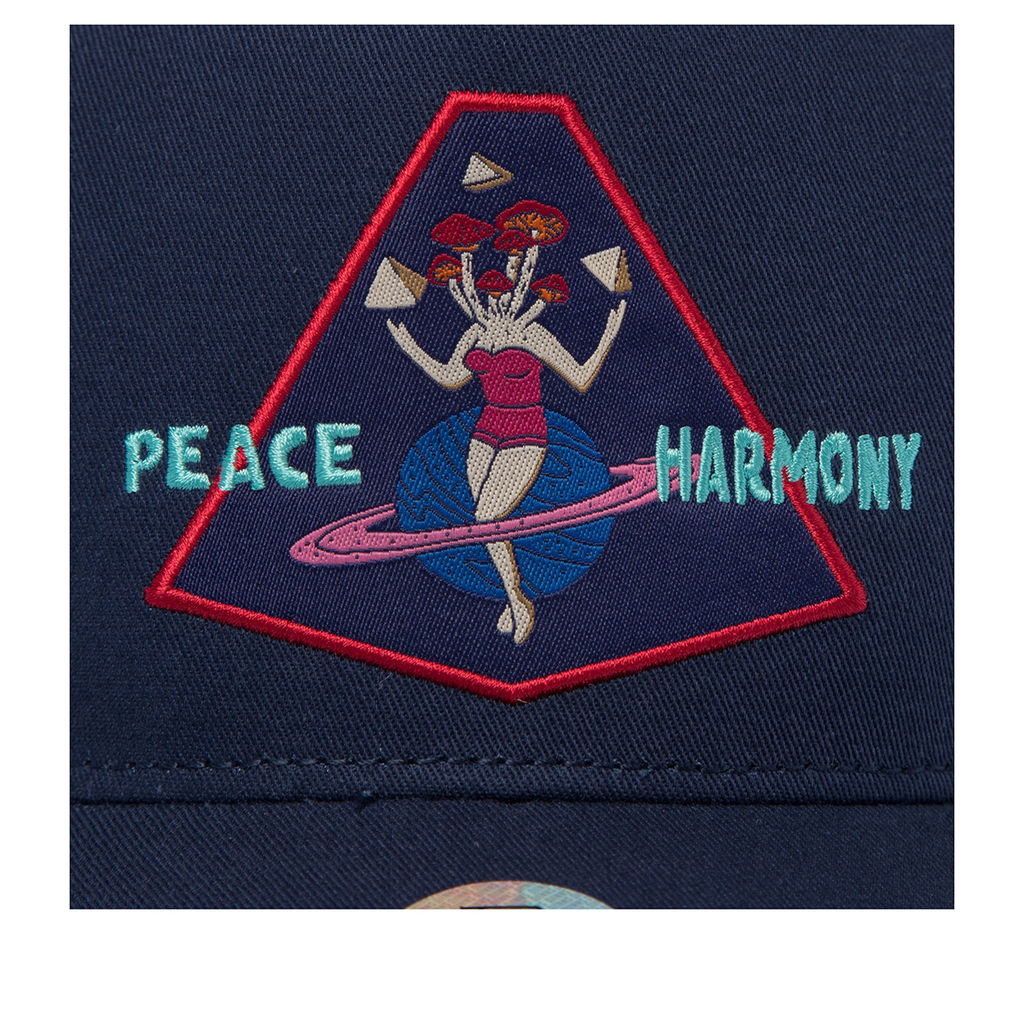 Бейсболка DJINNS арт. HFT Peace Harmony (темно-синий)