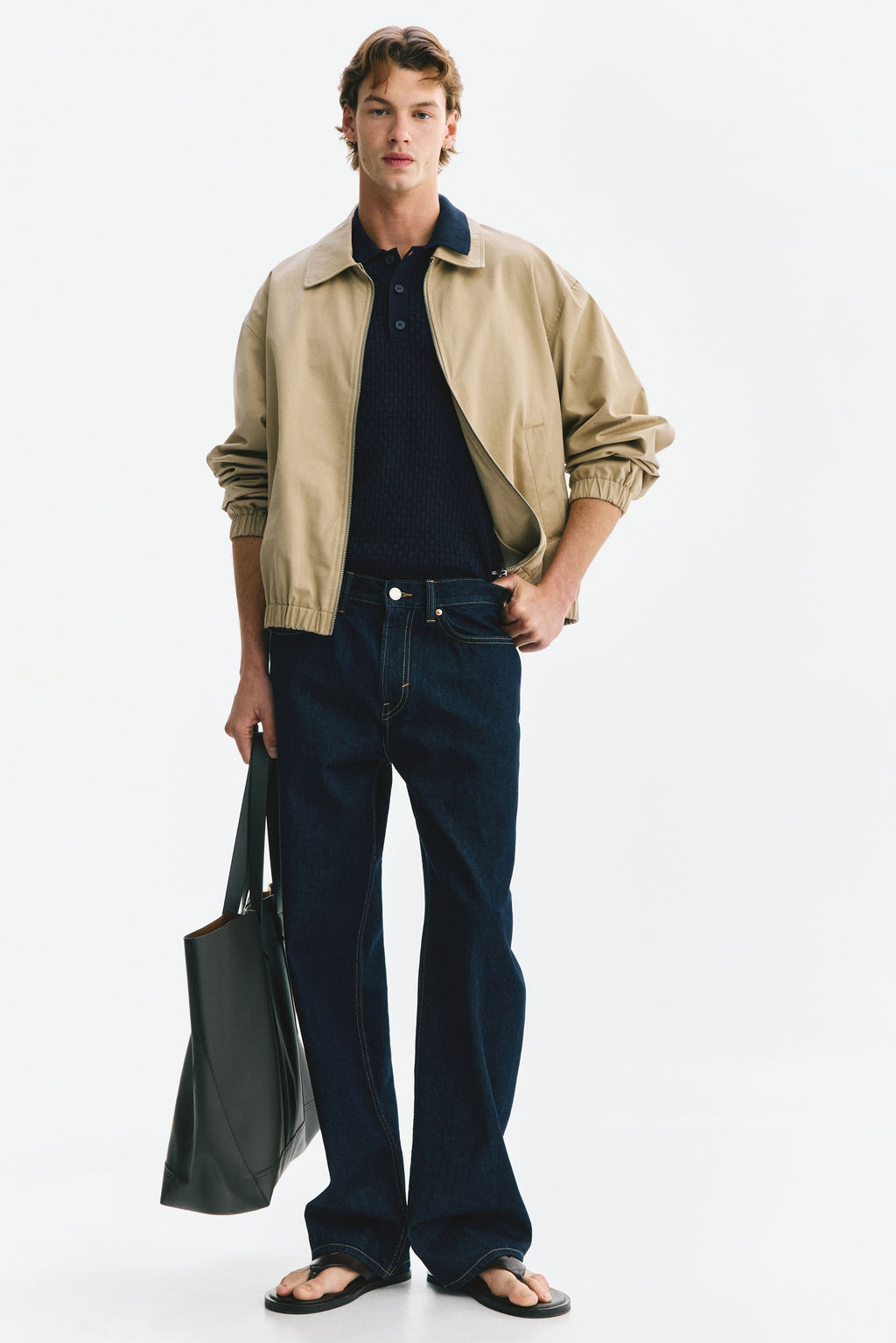 Polo en punto de algod?n Regular Fit - H&m фото 6
