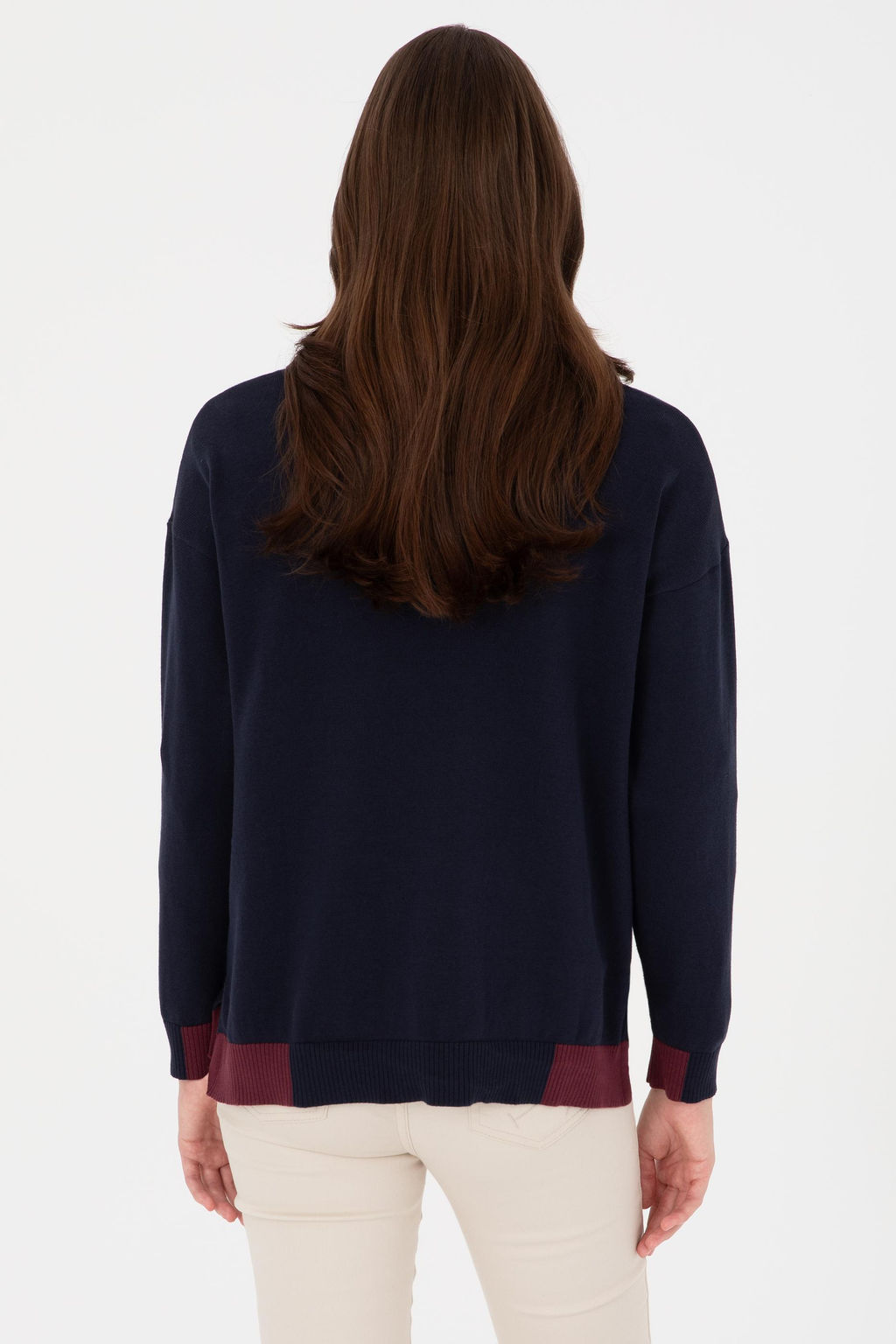 Kad_n Lacivert Kazak - U.s. polo assn фото 5