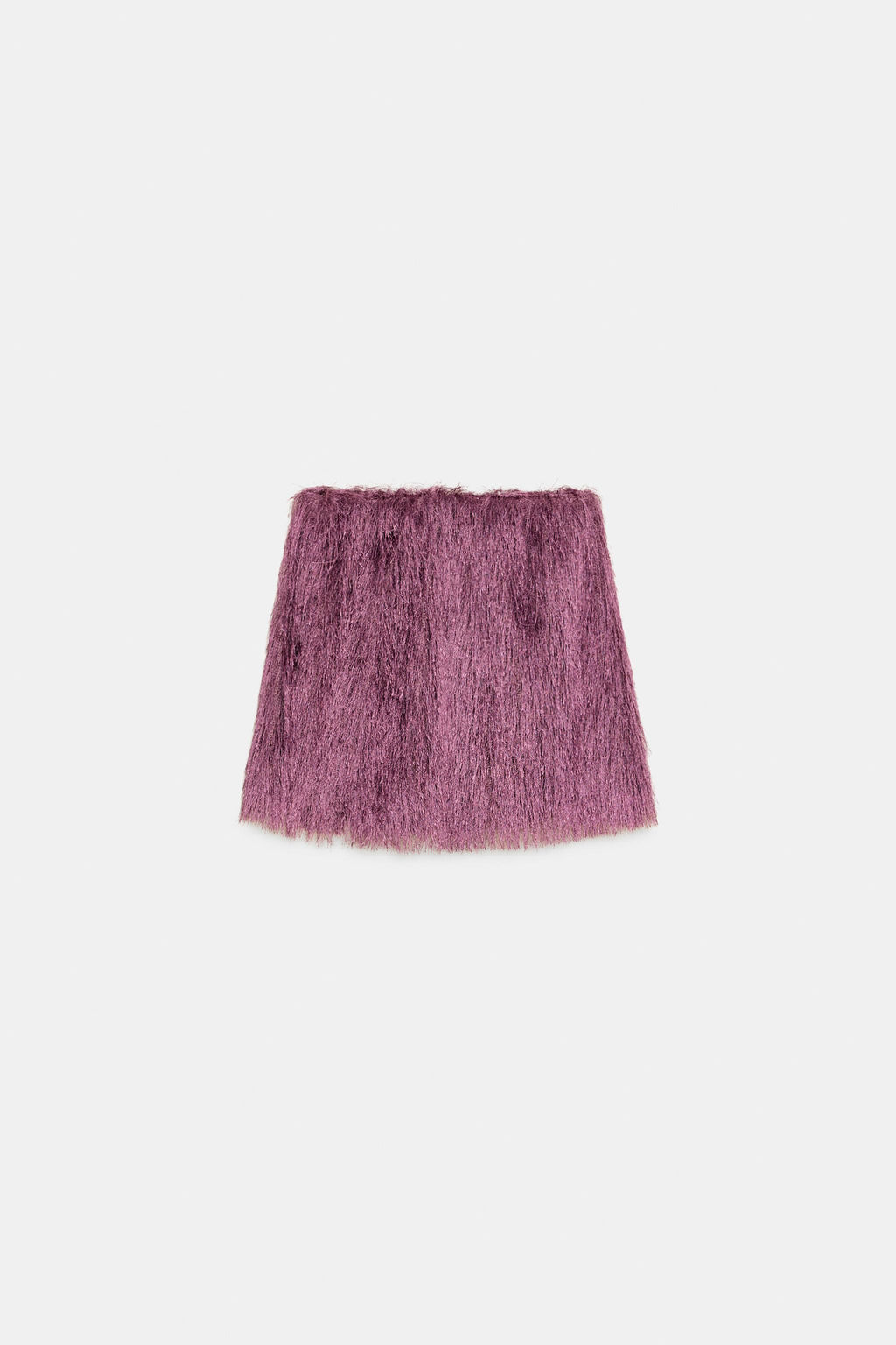 FRINGED SHORT SKIRT - Zara фото 7