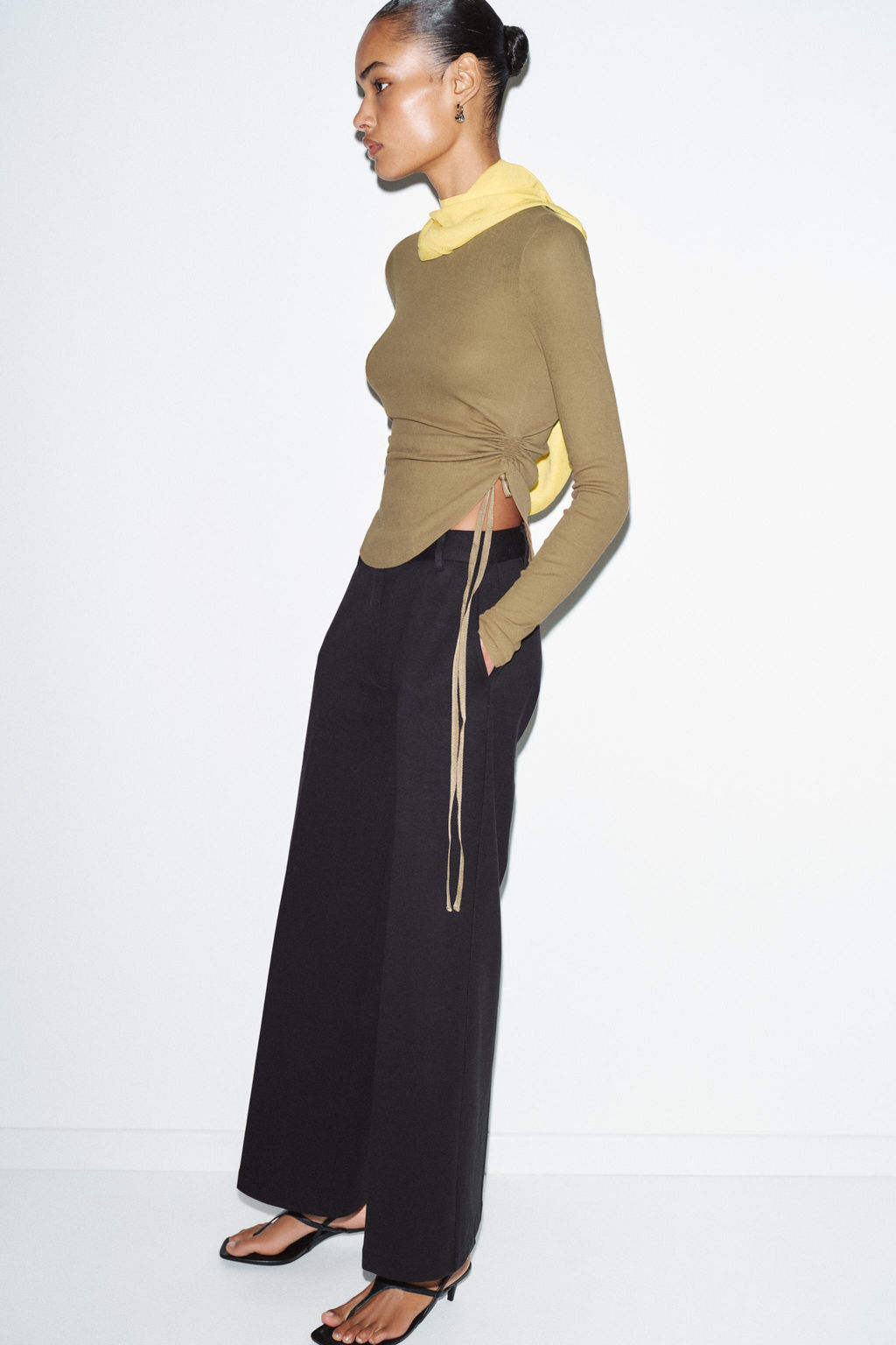 INTERLOCK TROUSERS - Zara фото 5