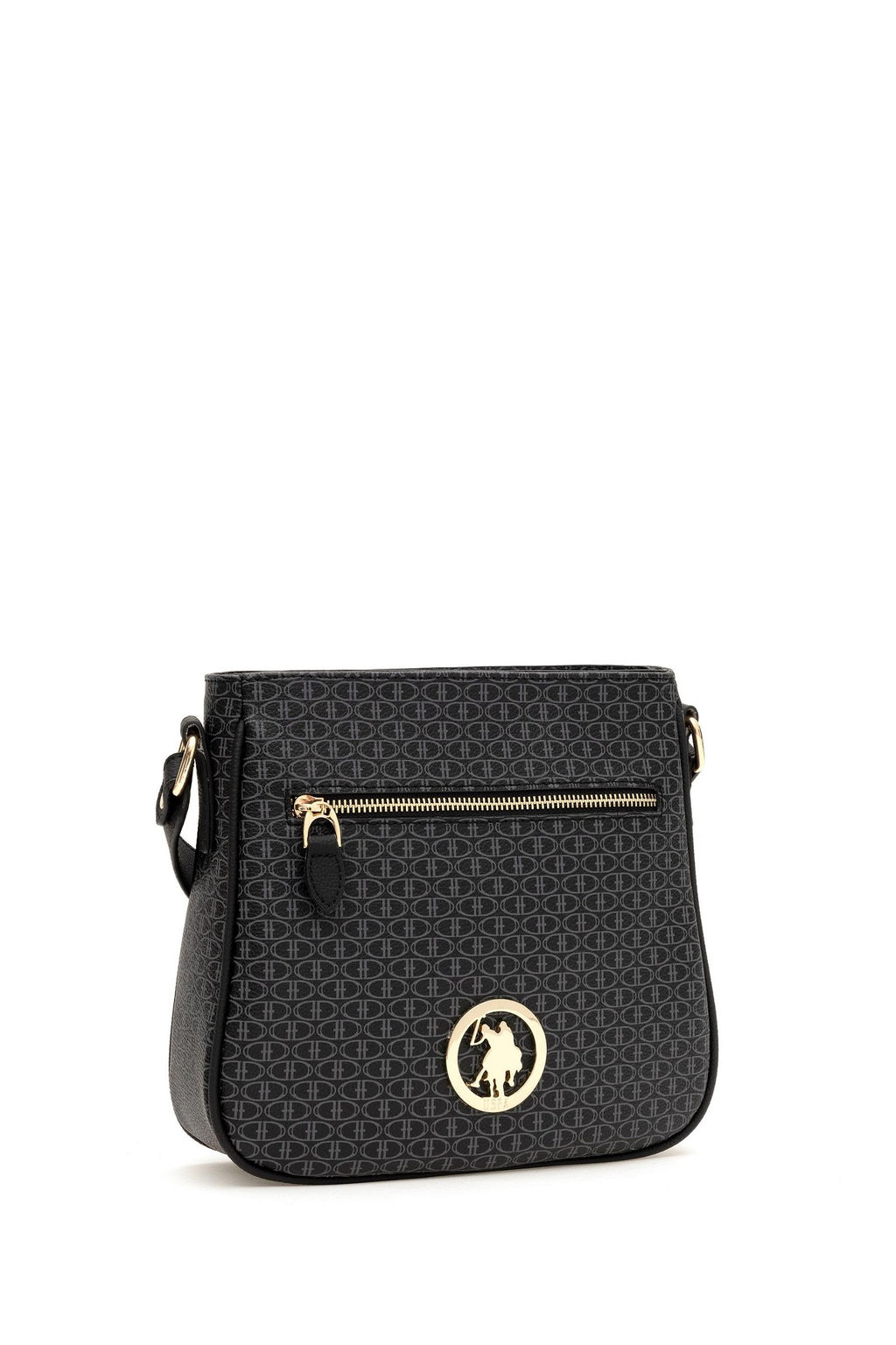 U. S. Polo Assn / Женская черная сумка через плечо - U.s. polo assn фото 4