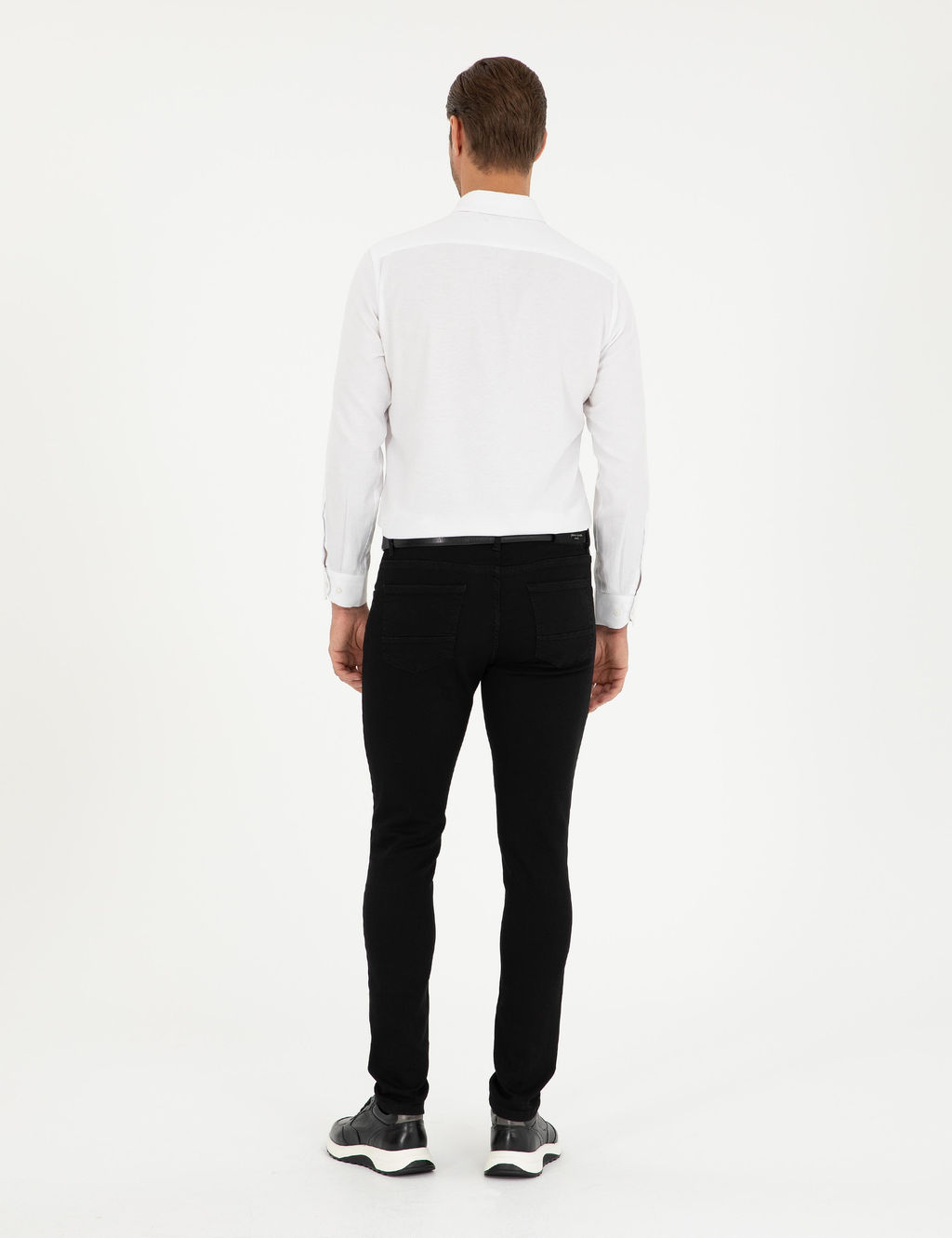 Siyah Slim Fit Jean Pantolon