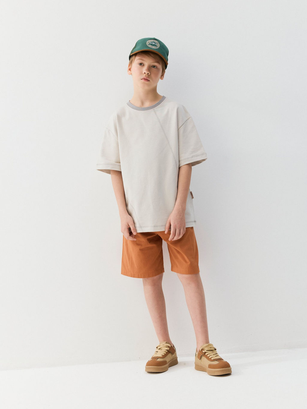 Футболка оверсайз из футера Пепел 7+ - Bungly фото 2