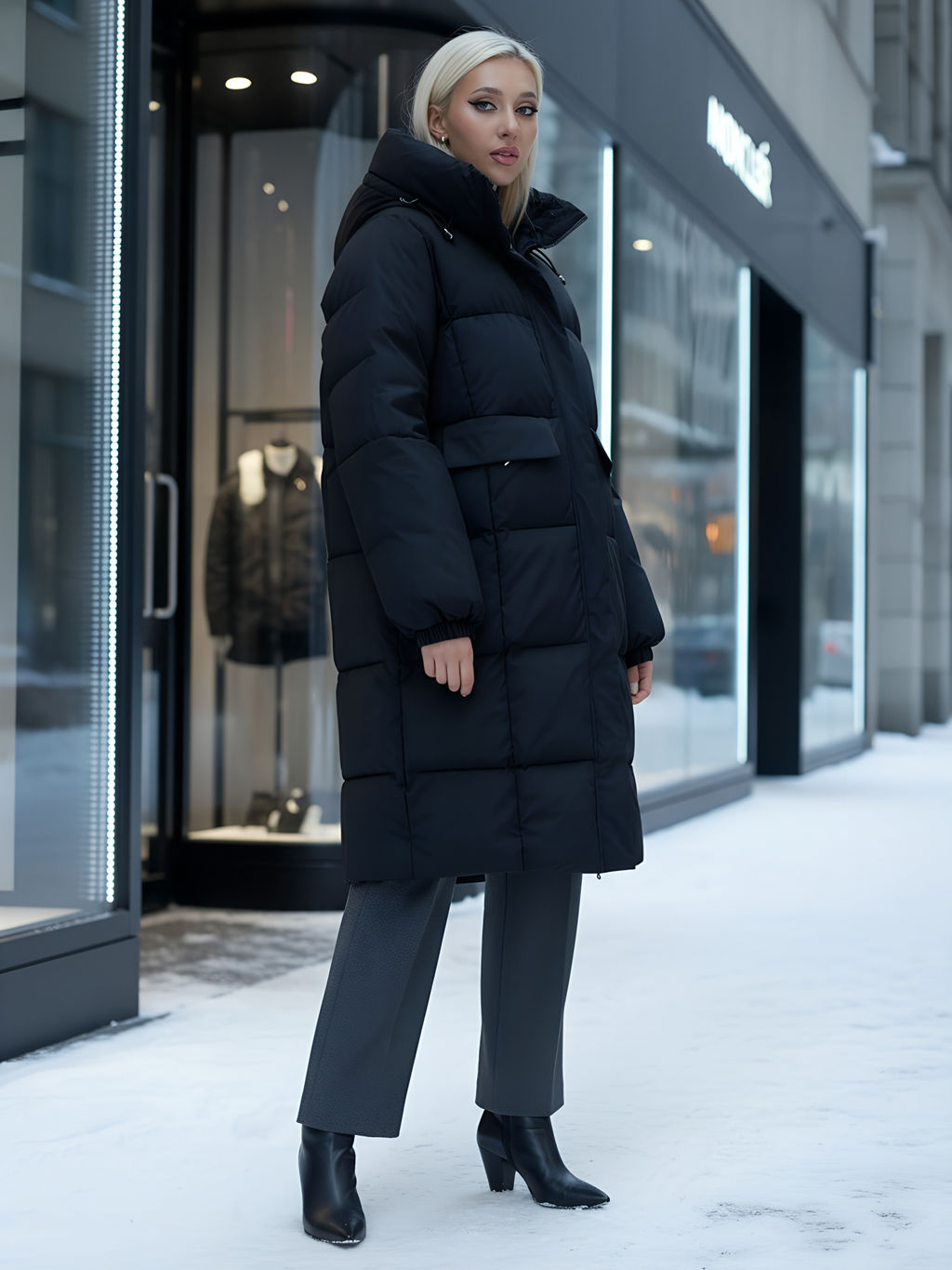 Куртка летучая мышь зимняя до - 25, Бренд: MTFORCE  фото 21