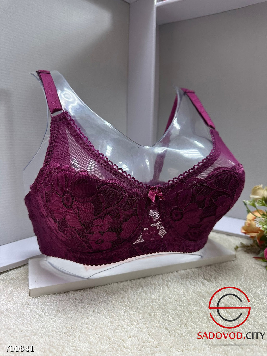 Женский кружевной бюстгальтер