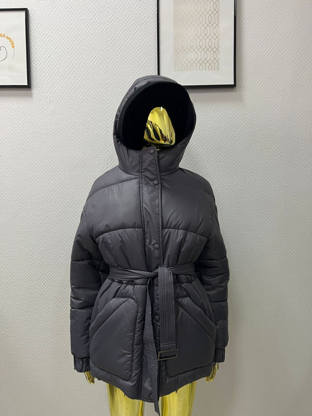 Куртка женская зимняя Н-22440 (лиловый)