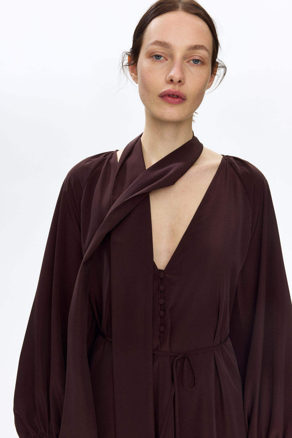 Vestido con fular - H&m фото 6