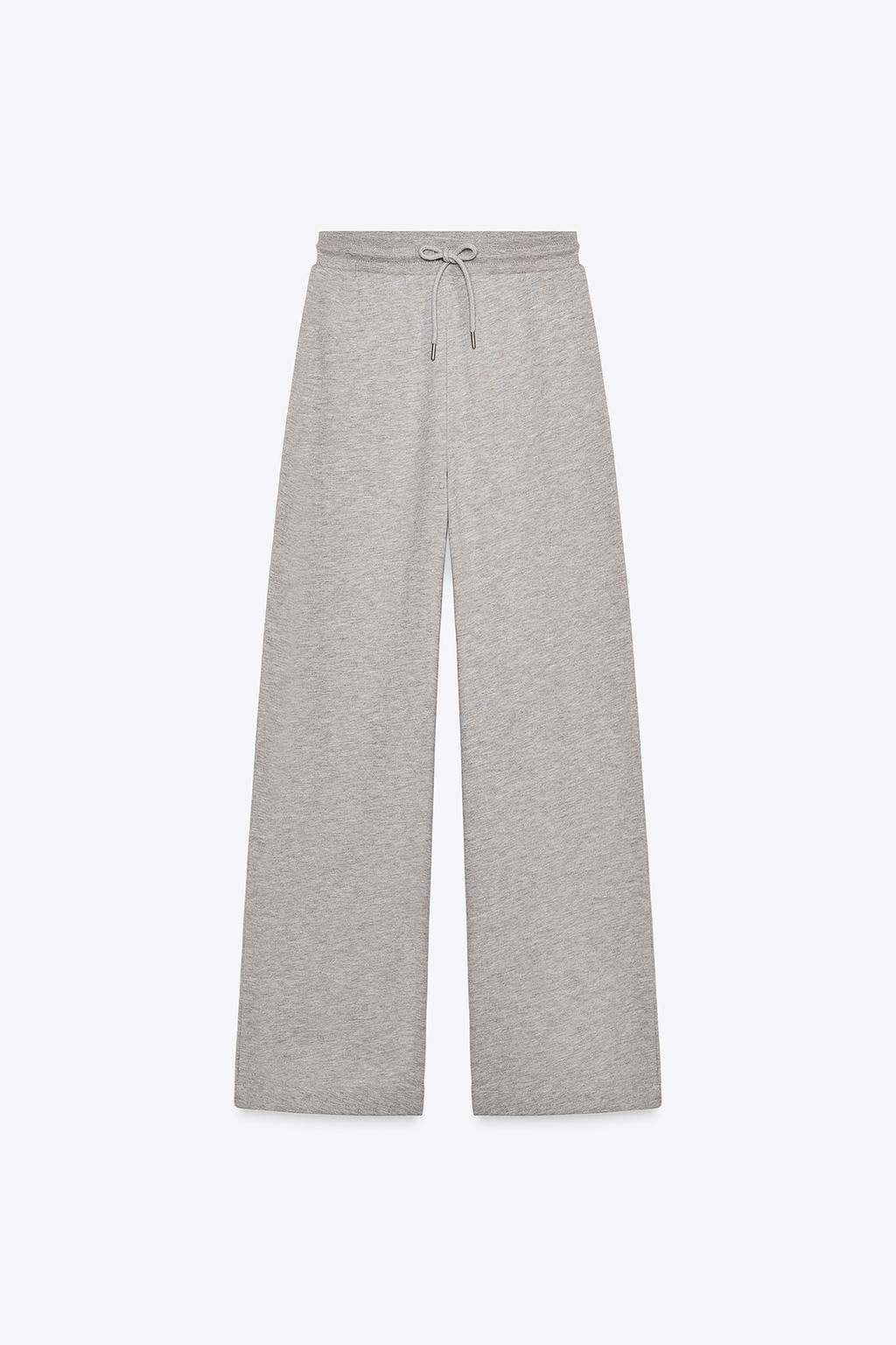 FADED WIDE-LEG TROUSERS - Zara фото 7