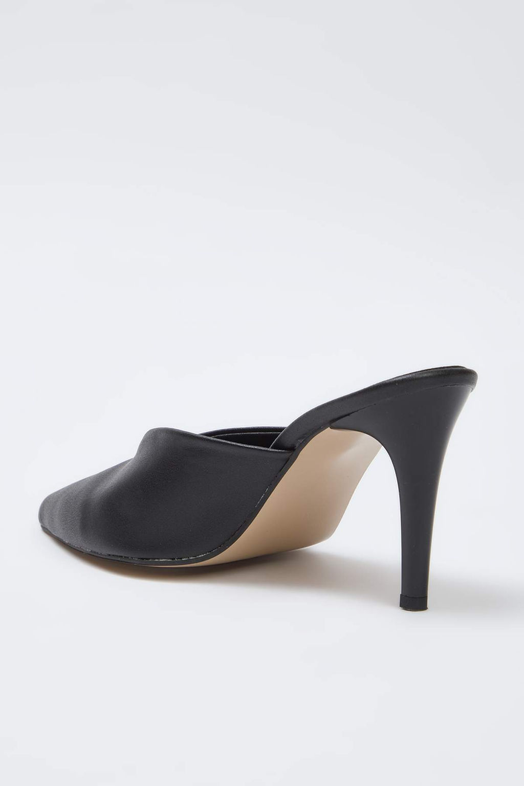 Siyah Burnu Kapal? Klasik Topuklu Mule Terlik TAKAW26TO00017 - Trendyolmilla фото 4