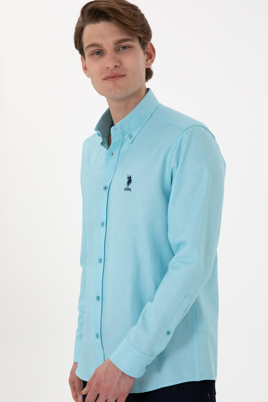 Erkek Aqua Uzun Kollu Basic G_mlek - U.s. polo assn фото 3
