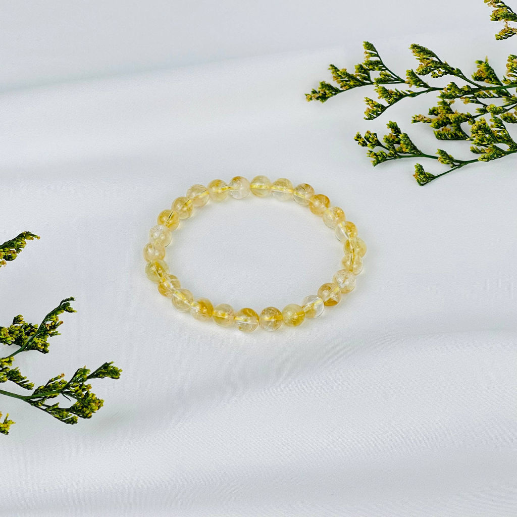 Браслет из Цитрина 17 см
