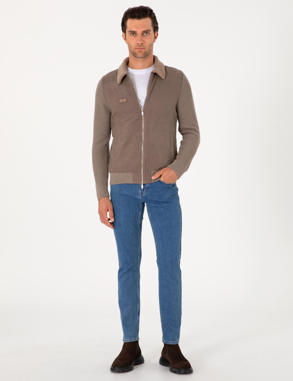 Vizon Slim Fit Triko H_rka - Cacharel фото 4