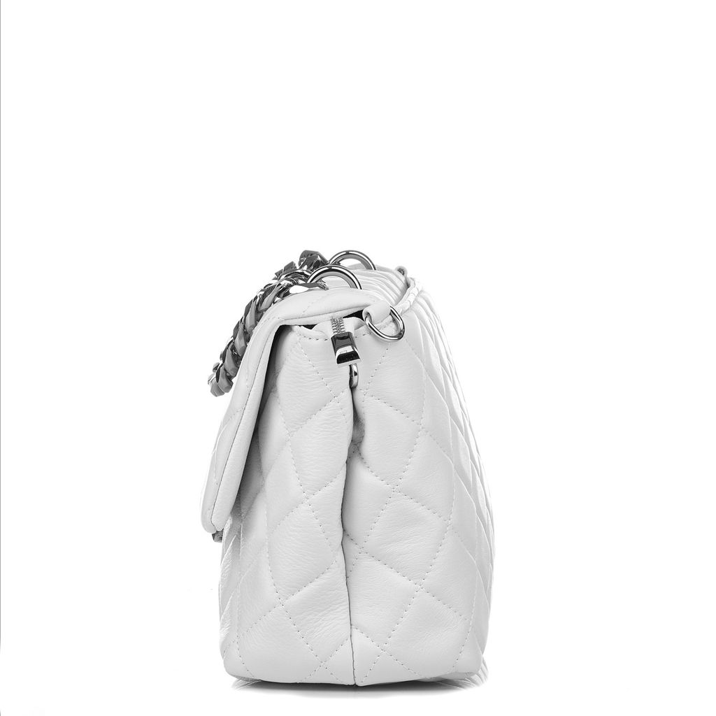 C0411 white, женский кожаный клатч Barcelo Biagi  фото 2