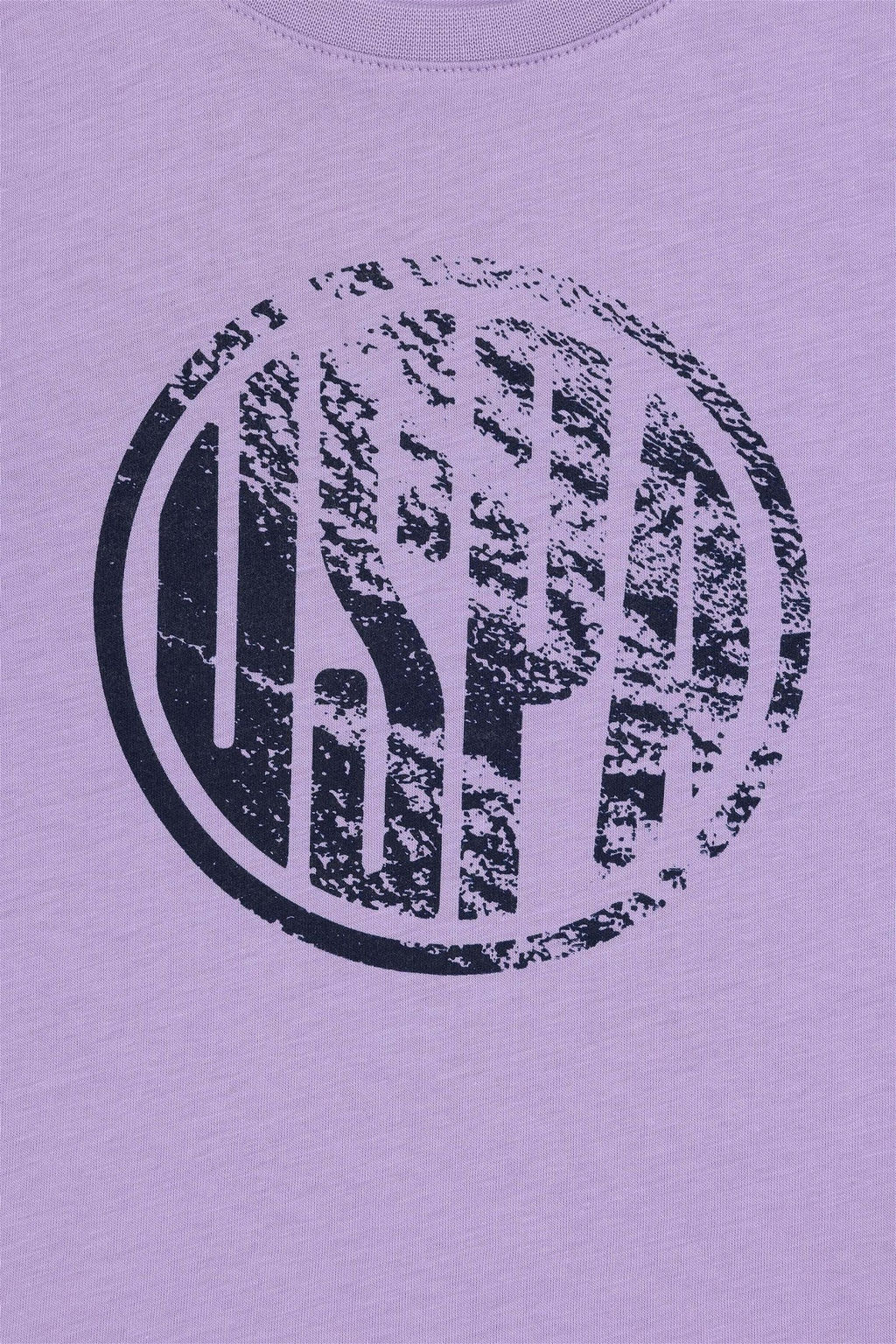 U. S. Polo Assn / Базовая сиреневая футболка с круглым вырезом для мальчиков - U.s. polo assn фото 4