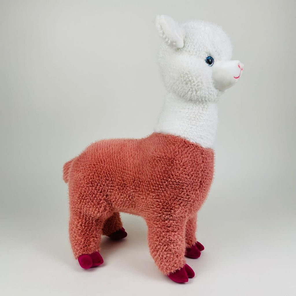 Мягкая игрушка Альпака меховая 45 см - Storyland фото 6