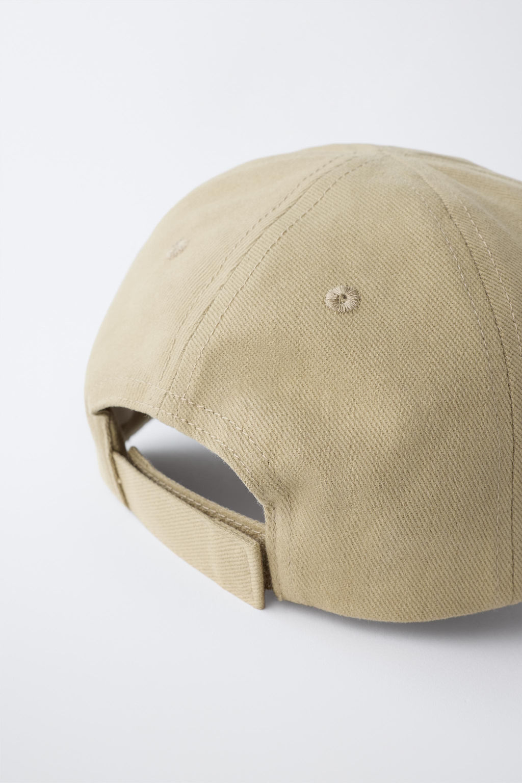 GORRA TEXTO BORDADO / Khaki claro - Zara фото 4