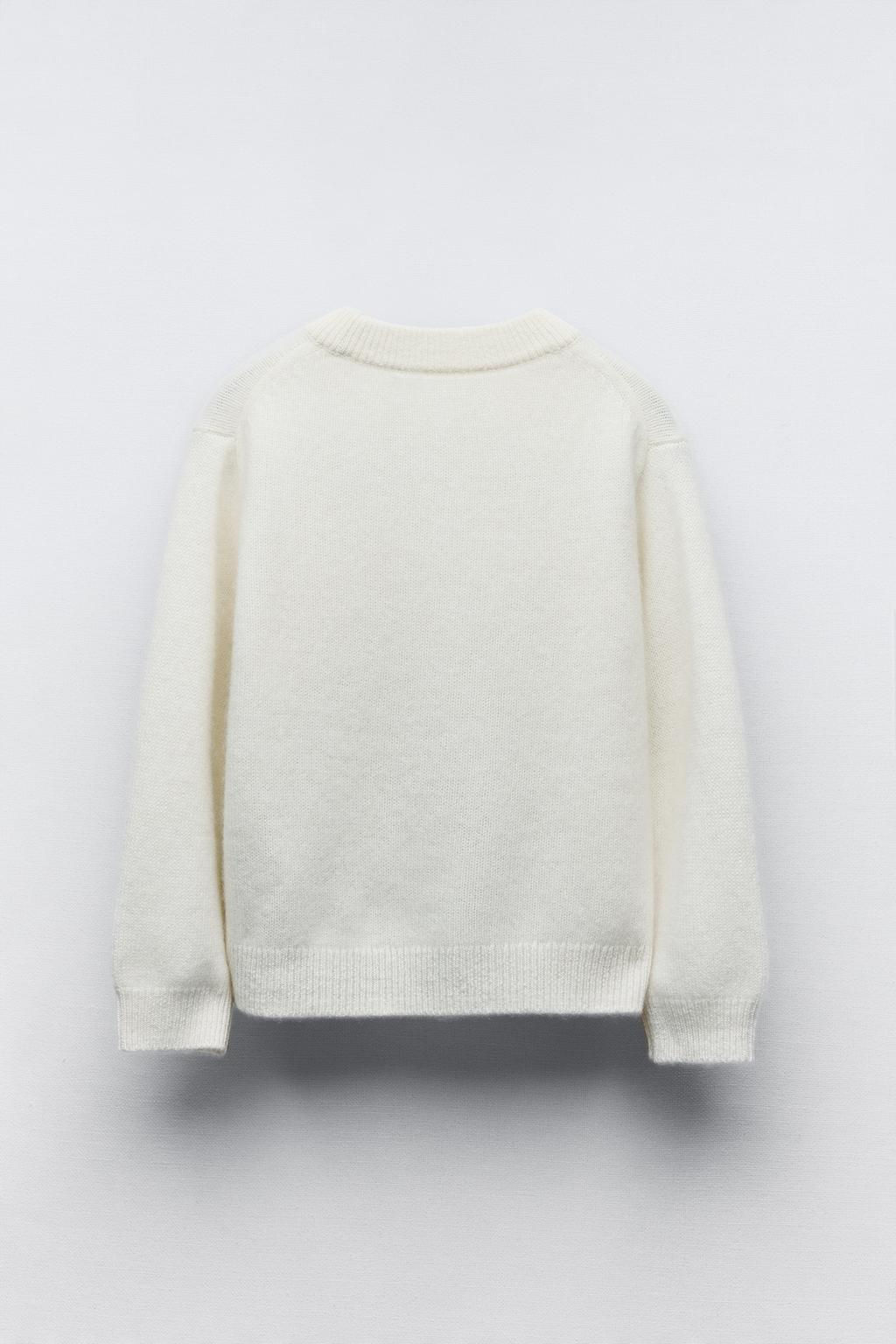 KNIT 100% CASHMERE SWEATER - Zara фото 7