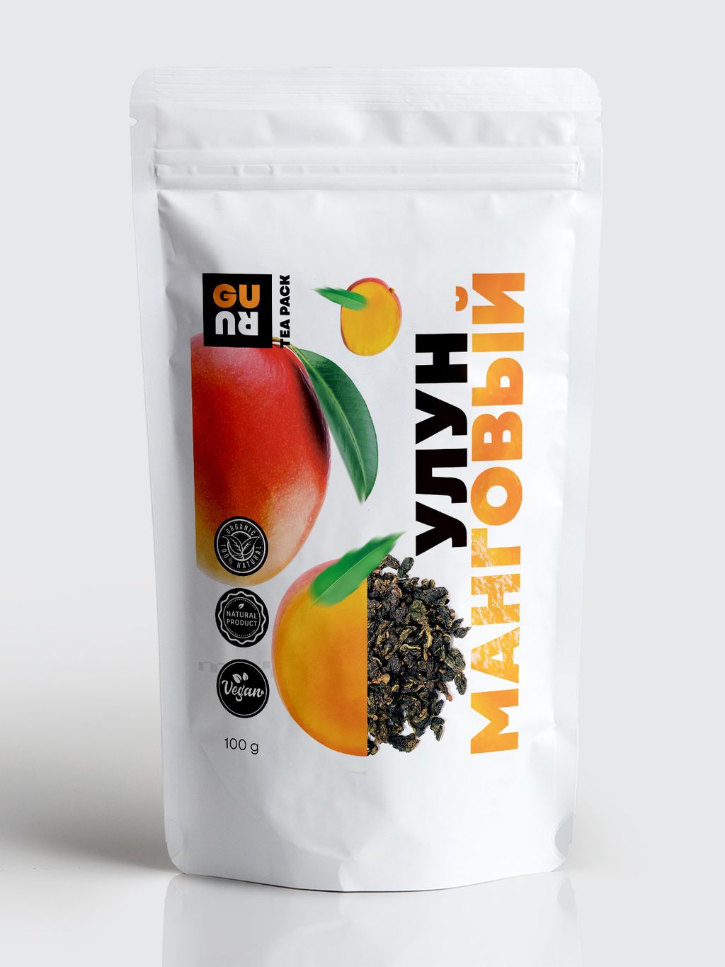 Guru Чай Улун манговый 100 гр.  фото 2