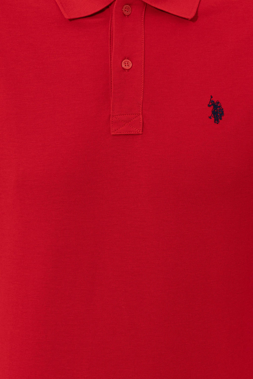 Erkek K_rm_z_ Basic Polo Yaka Ti__rt