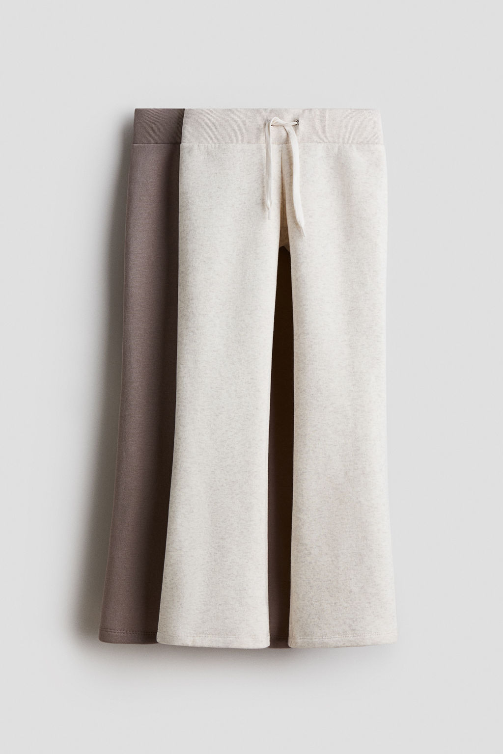 Pack de 2 joggers acampanados en tejido sudadera - H&m фото 3