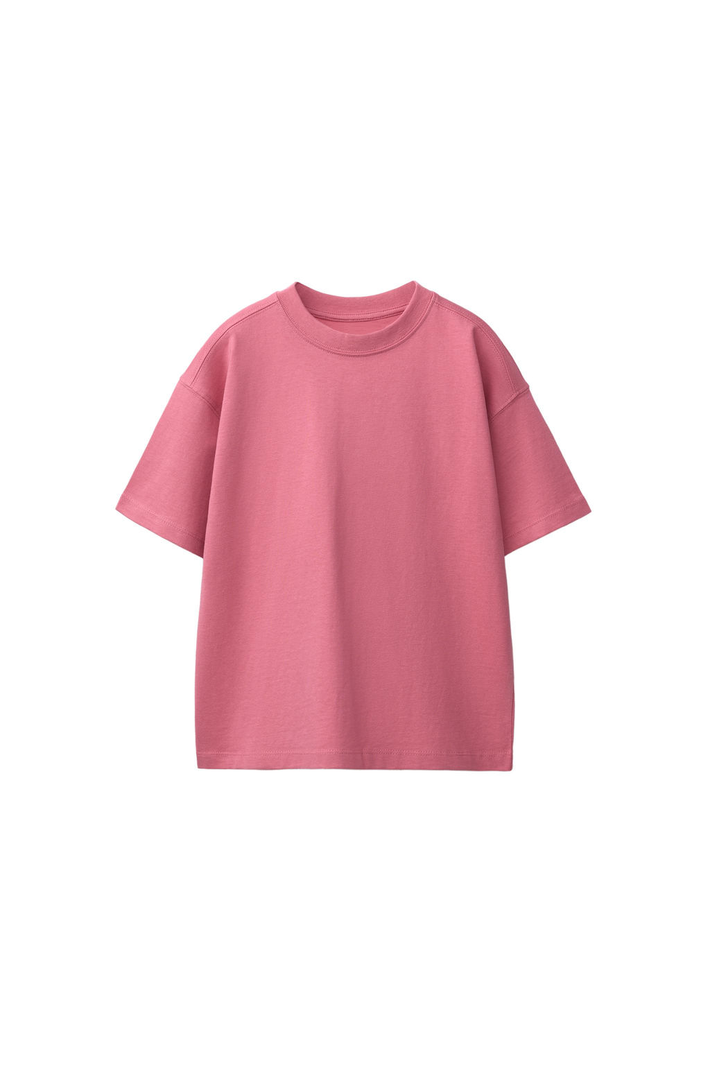 CAMISETA LISA / Rosa lavado - Zara фото 2