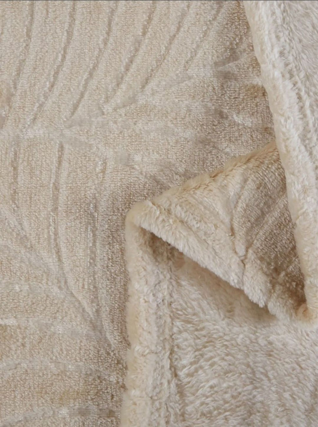 Плед Велсофт Бамбук Токио- Листья 180х200