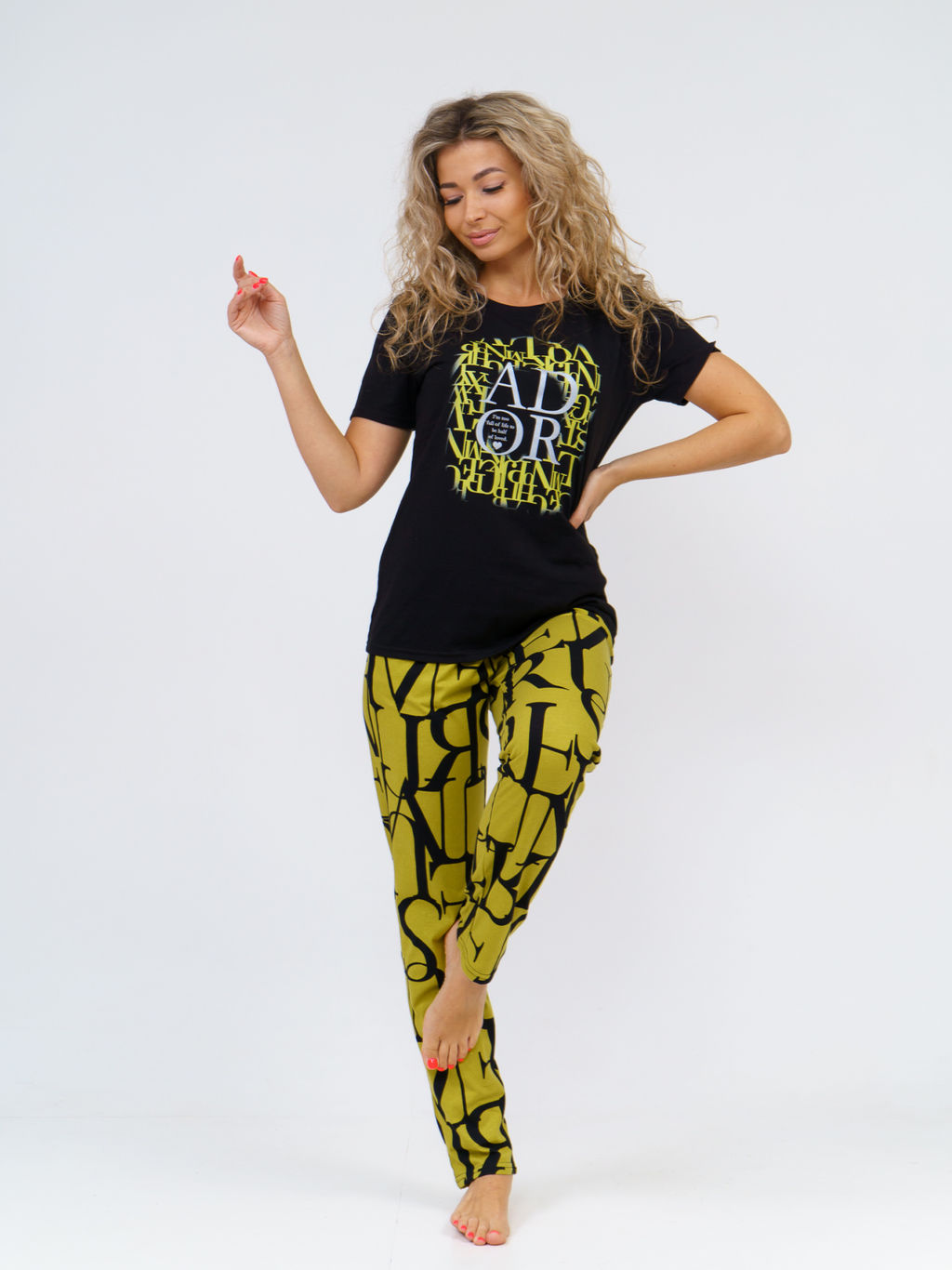 775/2 Пижама "желтый"