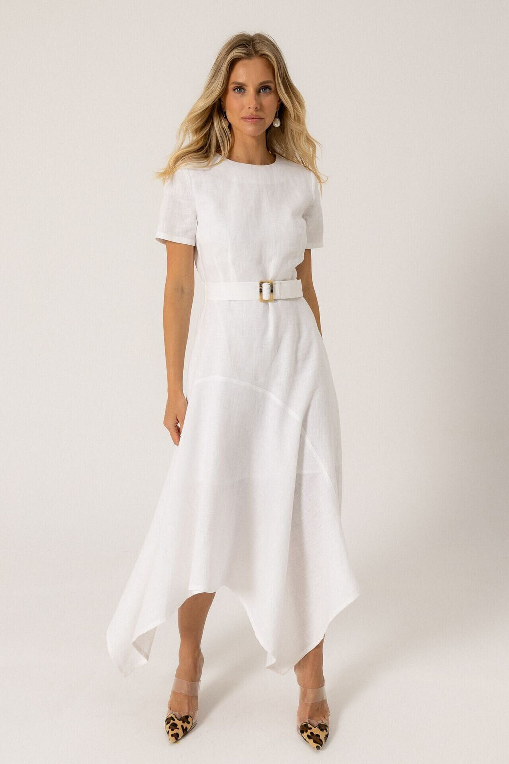 SS-2571 платье женское белый - Mozart фото 2