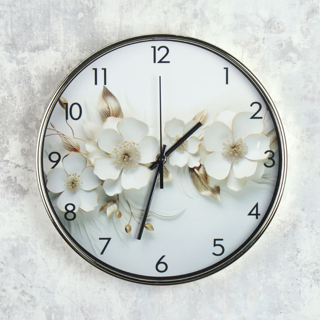 Цена за 1 шт. Часы настенные 30 см / 5606 /уп 20/ - Галеонтрейд фото 3