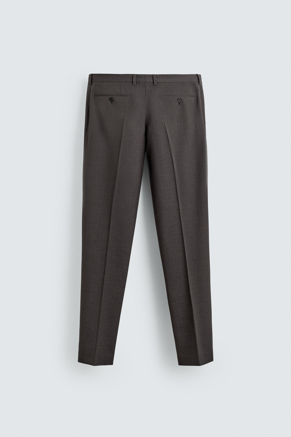 PANTAL?N TRAJE ESTRUCTURA / Marr?n - Zara фото 6