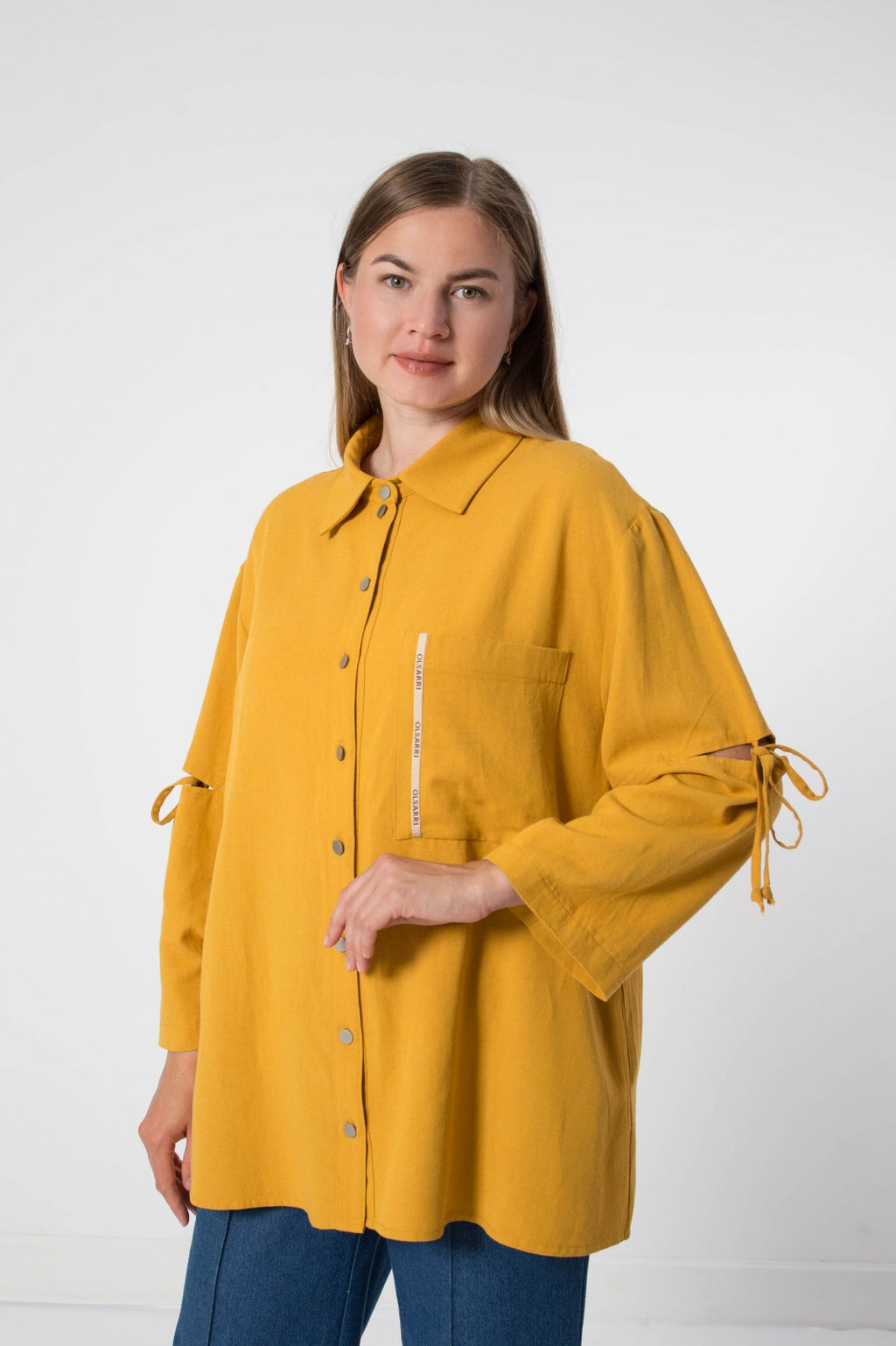 Рубашка женская Т4805 - Olsarri фото 4