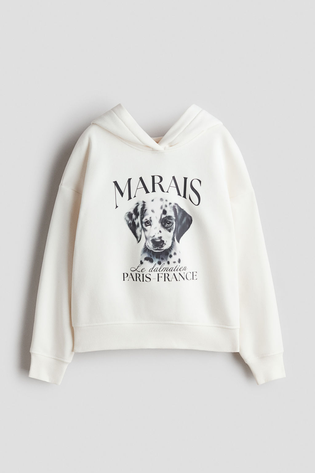 Sudadera oversize con capucha y motivo - H&m фото 6